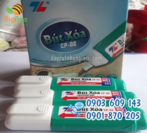Bút xóa Thiên Long chất lượng, mực mau khô giá siêu rẻ HCM