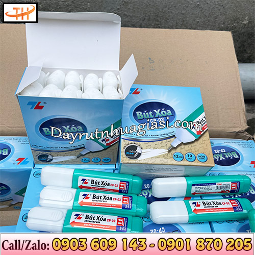 Bút xoá nước Thiên Long đóng hộp 10 cây Bút xoá nước Thiên Long đóng hộp 10 cây