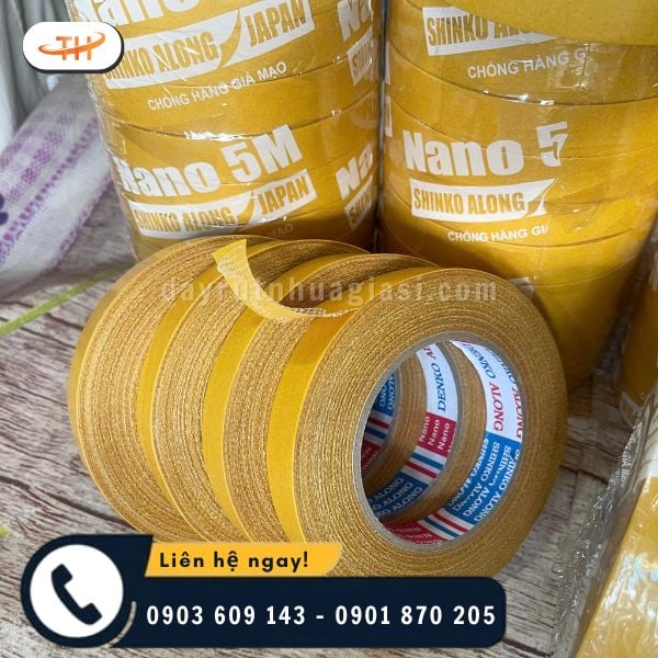 Cấu trúc hai mặt phủ keo bám chặt tuyệt đối Cấu trúc hai mặt phủ keo bám chặt tuyệt đối
