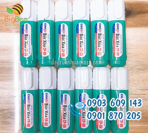 Bút xóa Thiên Long 10 bút/hộp sỉ rẻ ưu đãi tại TP.HCM