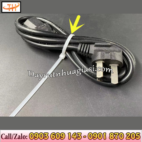 Dây rút nhựa buộc dây điện tiện lợi Dây rút nhựa buộc dây điện tiện lợi