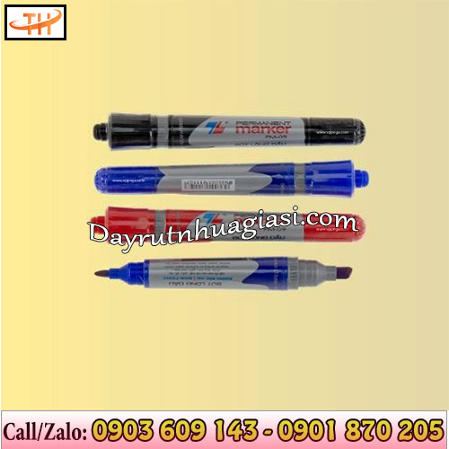 Bút lông dầu với hai đầu bút lớn, nhỏ Bút lông dầu với hai đầu bút lớn, nhỏ