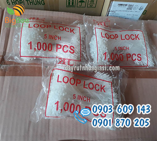 Dây treo nhãn mác bằng nhựa 5 inch giá bán sỉ