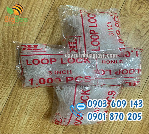 Dây treo tem mác bằng nhựa 3 inch giá sỉ tại TP.HCM
