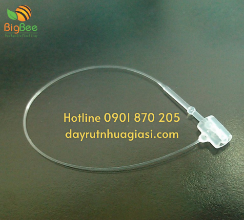 Đạn xỏ màu trắng nhựa trong suốt