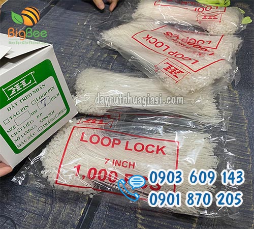 Đạn xỏ nhựa gắn mác 7 inch giá sỉ