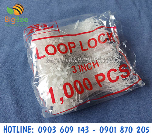 Đạn xỏ nhựa 3 inch gắn mác quần áo giá rẻ