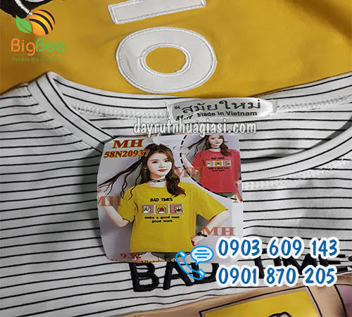 Sỉ đạn xỏ nhựa treo mác quần áo