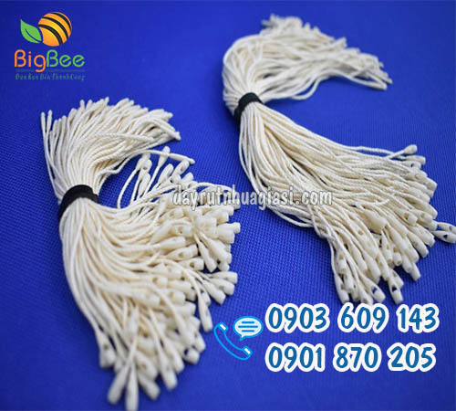 Dây chỉ trắng treo tem nhãn giá tốt