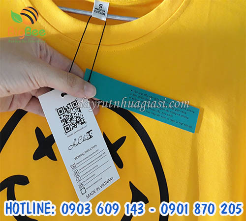 Dây chỉ treo nhãn mác, treo tag thời trang