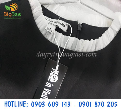 Dây chỉ treo tem mác- nhãn mác màu trắng giá rẻ