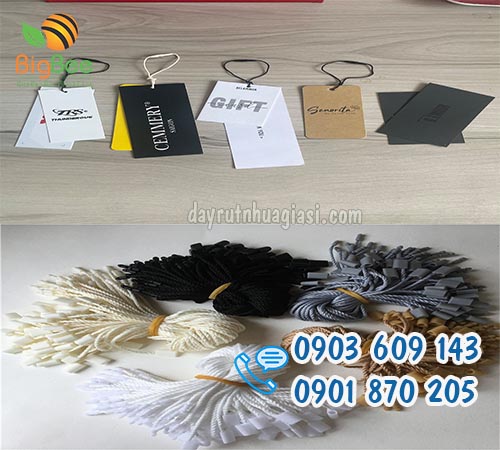 Dây chỉ màu treo tem mác thẻ bài giá sỉ