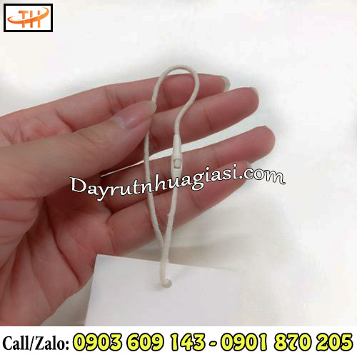 Dây dù treo nhãn mác khoá nhựa 2 đầu sử dụng tiện lợi Dây dù treo nhãn mác khoá nhựa 2 đầu sử dụng tiện lợi