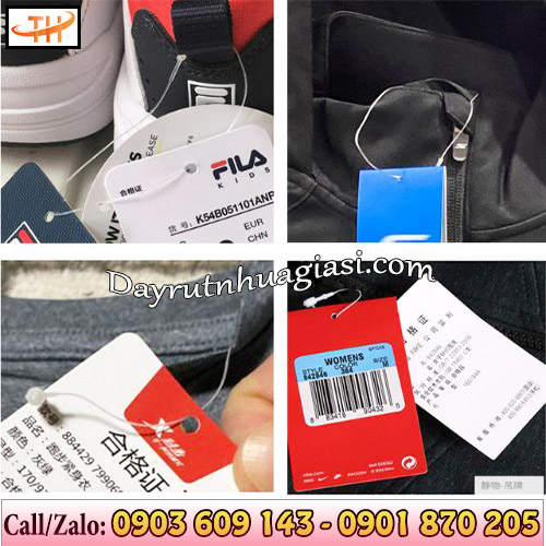 Ứng dụng dây nhựa gắn tag Ứng dụng dây nhựa gắn tag