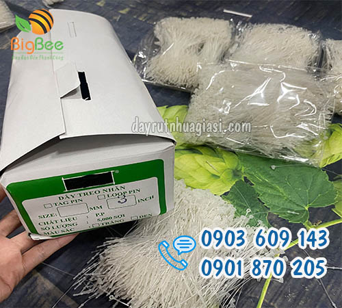 Dây nhựa gắn mác 3 inch đầu nhọn giá sỉ rẻ