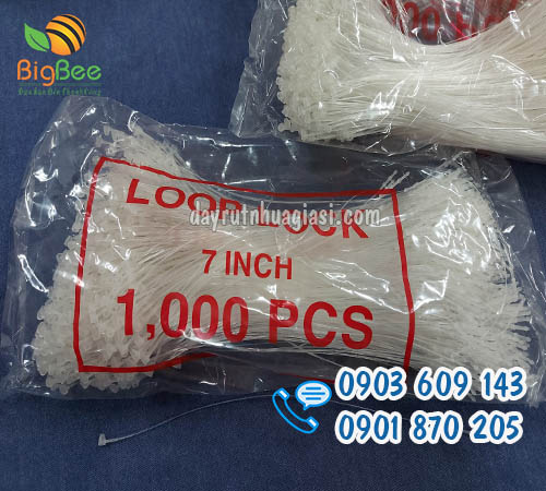 Dây nhựa 7 inch treo mác giá rẻ