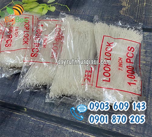 Dây treo thẻ bài bằng nhựa (đạn xỏ nhựa) sỉ rẻ nhất