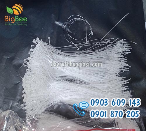 Dây nhựa xỏ nhãn mác 9 inch giá sỉ ưu đãi