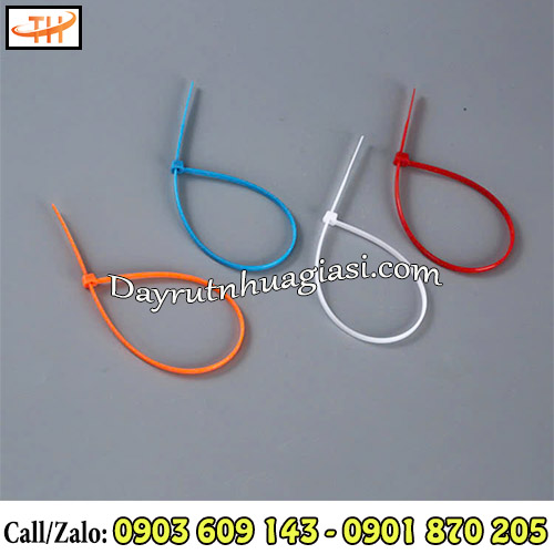 Dây rút nhựa 10cm thiết kế đơn giản, sử dụng tiện lợi Dây rút nhựa 10cm thiết kế đơn giản, sử dụng tiện lợi