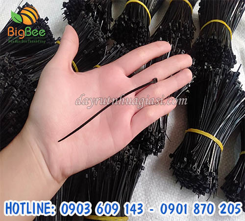 Gía rẻ dây rút nhựa đen 1 tấc rưỡi tại xưởng