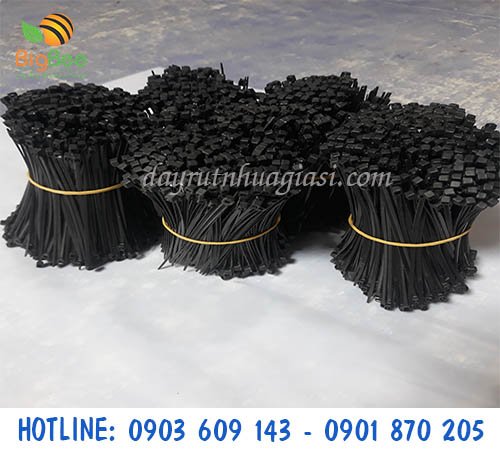 Bán dây rút nhựa đen 1 tấc giá rẻ tại TP.HCM