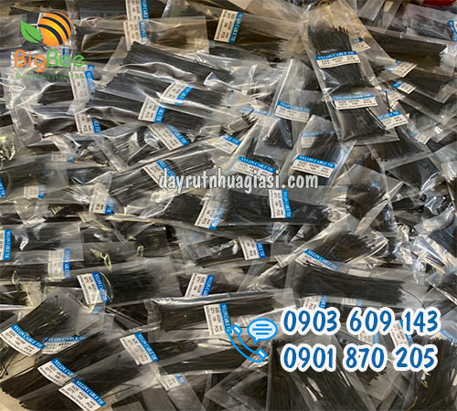 Dây rút đen 2 tấc 4 li giá sỉ rẻ