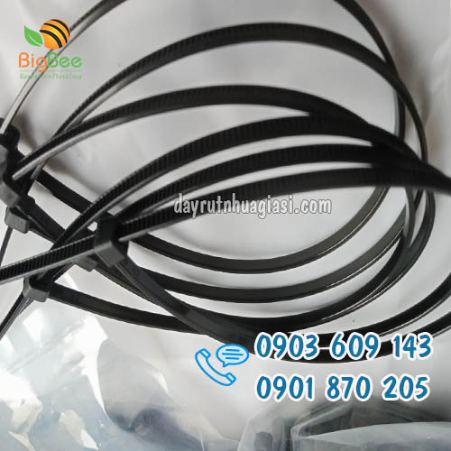 Dây rút nhựa đen 4 tấc 8 li chắc chắn giá rẻ