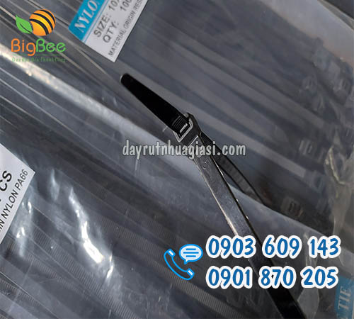 Dây rút nhựa đen chịu lực tốt giá rẻ, uy tín tại HCM