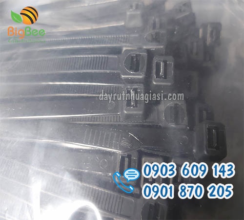 Dây rút nhựa đen 10x500mm (5 tấc 10 li) giá tốt nhất HCM