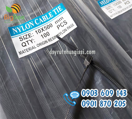 Gía rẻ ưu đãi dây rút đen 5 tấc