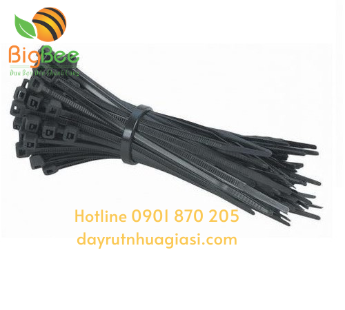 Dây rút màu đen buộc đồ vật