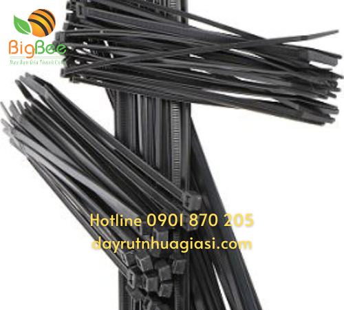 Dây rút đen cột thực phẩm