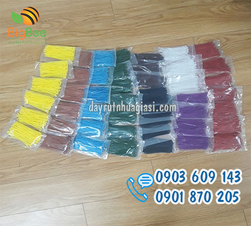 Gía sì dây rút màu 1 tấc - 10 cm giá rẻ