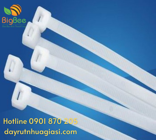 Dây rút màu trắng bản lớn cung cấp tại TP.HCM