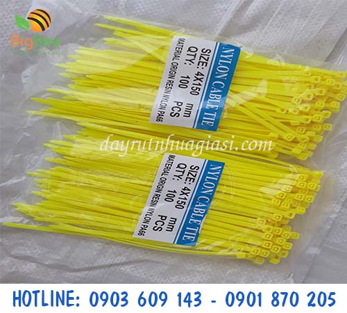 Cung cấp dây rút màu 10 cm giá rẻ tại xưởng