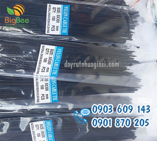 Dây rút nhựa đen bán kg chịu lực tốt sỉ lẻ siêu ưu đãi