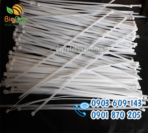 Dây rút nhựa đen 35cm (3.5 tấc) giá sỉ