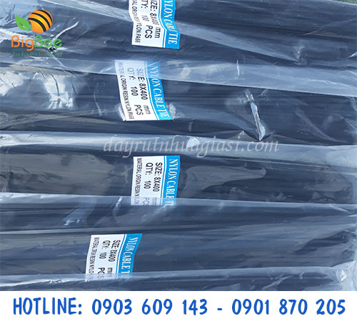 Bỏ sỉ dây rút nhựa 4 tấc 8 li giá rẻ tại Tp.HCM