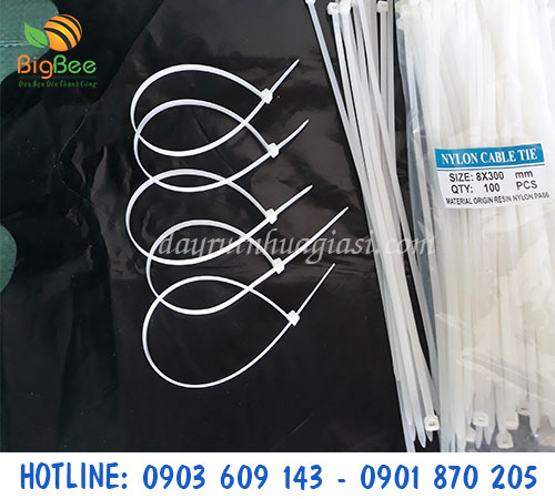 Bỏ sỉ dây rút 8x400mm giá tốt cho đại lý