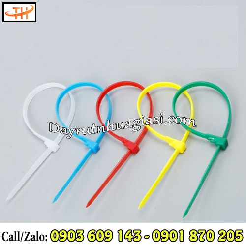 Dây rút nhựa tháo mở được đủ màu Dây rút nhựa tháo mở được đủ màu