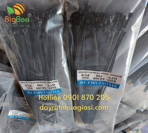 Dây rút nhựa buộc khóa túi xách