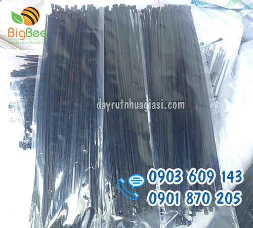 Dây rút nhựa đen giá rẻ nhất, freeship HCM