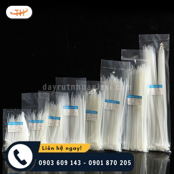 Dây rút nhựa đa dạng kích thước Dây rút nhựa đa dạng kích thước