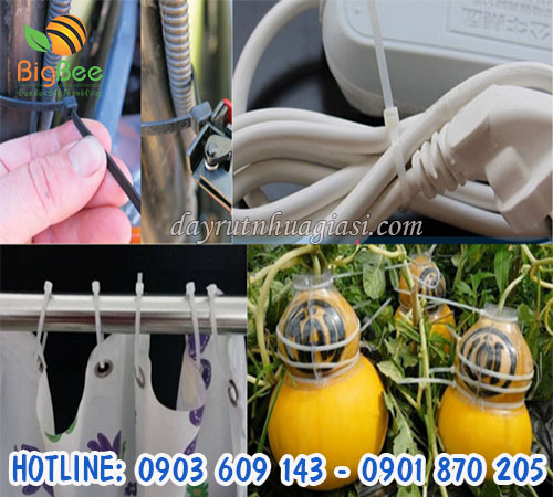 Dây rút nhựa dùng để buộc giá sỉ rẻ