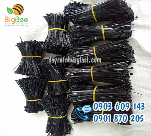 Dây rút nhựa đen 1 tấc - 2 tấc giá sỉ