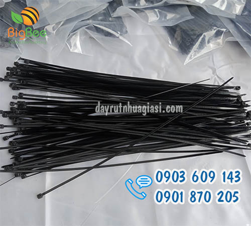 Dây rút nhựa đen 3 tấc 5 li giá sỉ rẻ toàn quốc