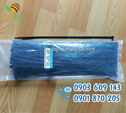 Dây rút nhựa đen bản lớn 10x500mm giá tốt