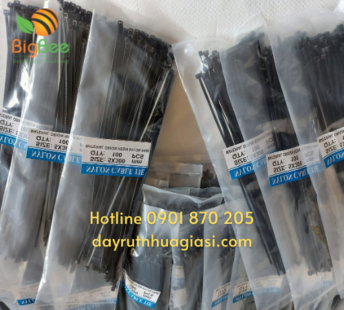 Dây rút nhựa đen 5x300