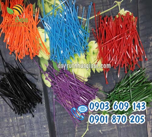Dây rút nhựa nhiều màu bền chắc giá tốt