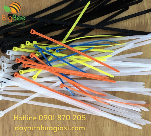 Dây rút nhựa đủ màu nhiều size